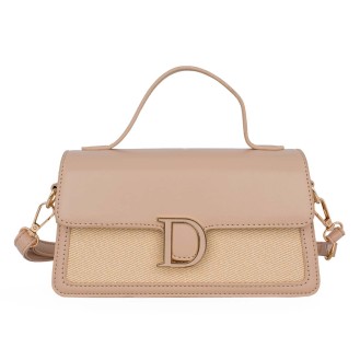 Women's Crossbody Bag Nude 25116-1303-NU