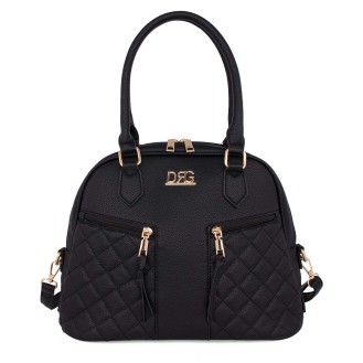 Women's Black shoulder bag 25119-1204-BL